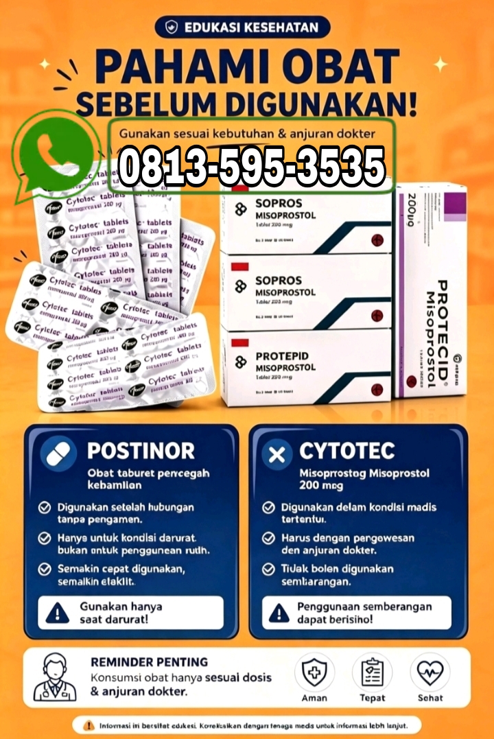 Jual Obat Aborsi Banda Aceh (WA 0813-595-3535) Obat Cytotec Asli