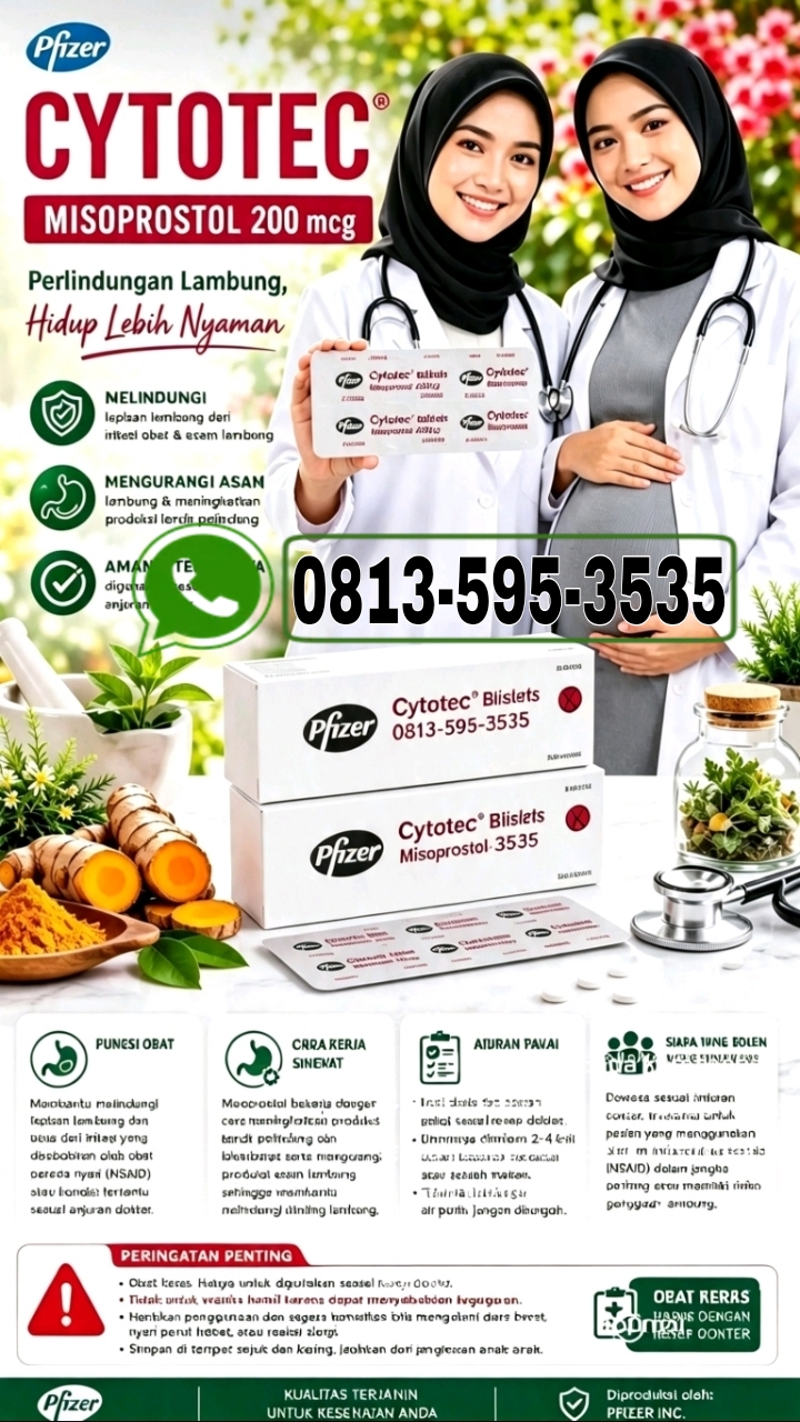 Jual Obat Aborsi Bekasi (WA 0813-595-3535) Obat Cytotec Asli