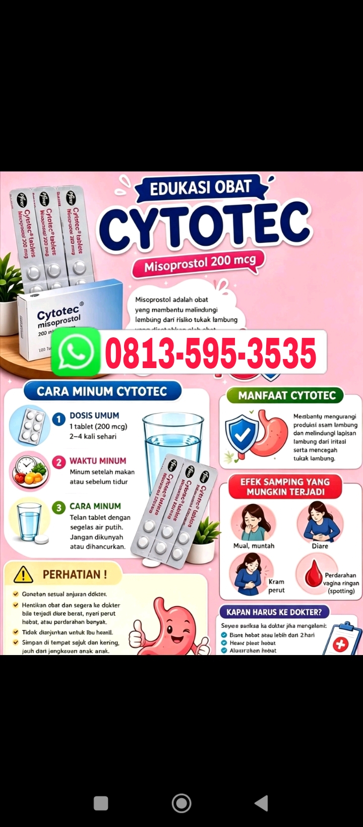 11 Nama Obat penggugur Kandungan Cytotec Misoprostol Fakta Dosis Dan Efek Samping