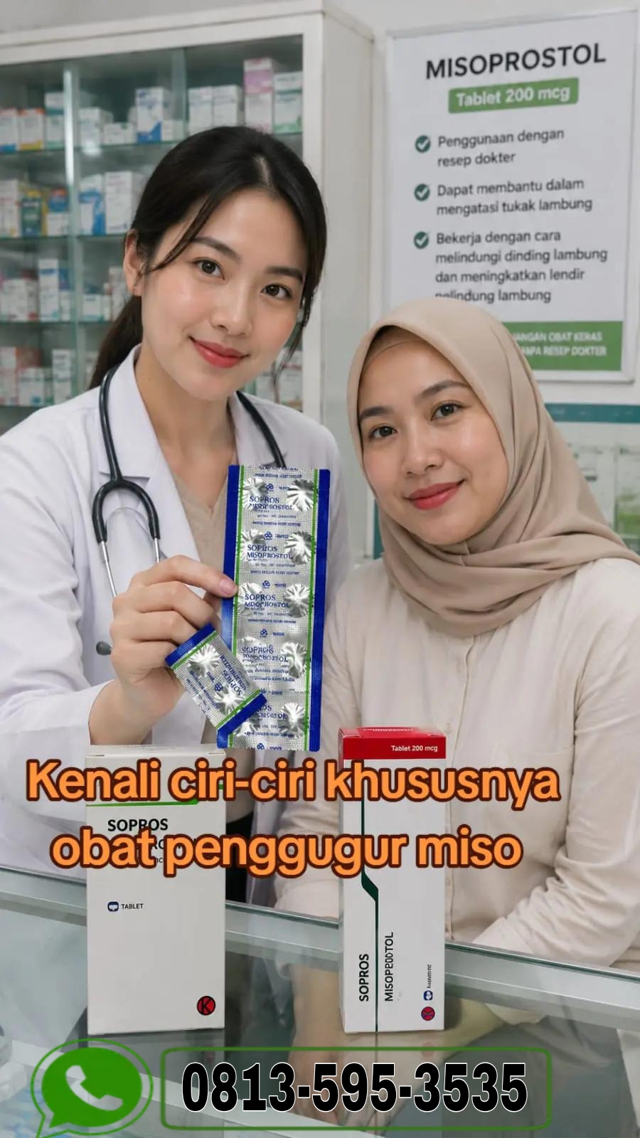 Jual Obat Aborsi Tual (WA 0813-595-3535) Obat Cytotec Asli