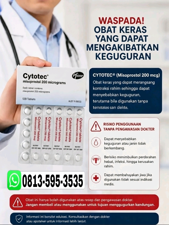 Jual Obat Aborsi Palembang (WA 0813-595-3535) Obat Cytotec Asli
