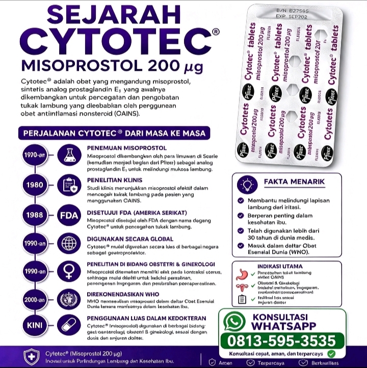 Jual Obat Aborsi Binjai (WA 0813-595-3535) Obat Cytotec Asli