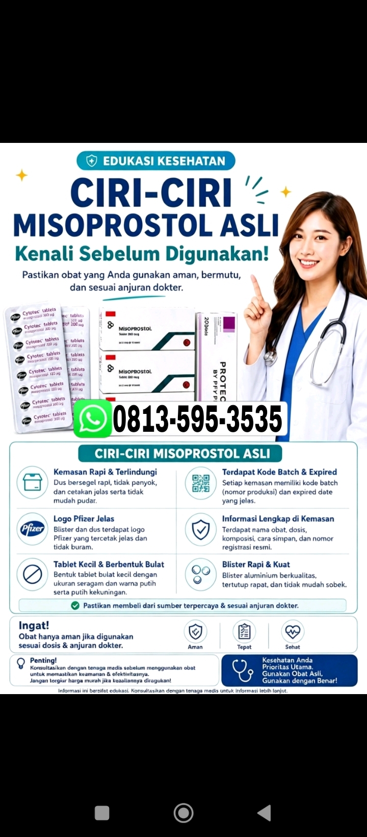 Jual Obat Aborsi Jayapura (WA 0813-595-3535) Obat Cytotec Asli
