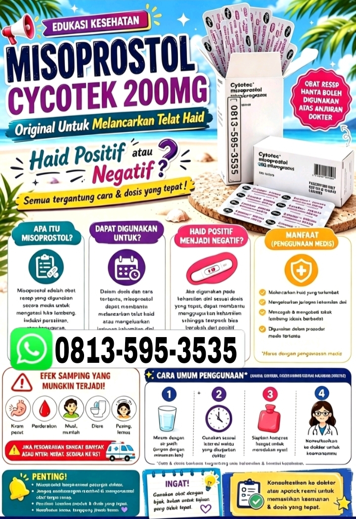 Jual Obat Aborsi Probolinggo (WA 0813-595-3535) Obat Cytotec Asli