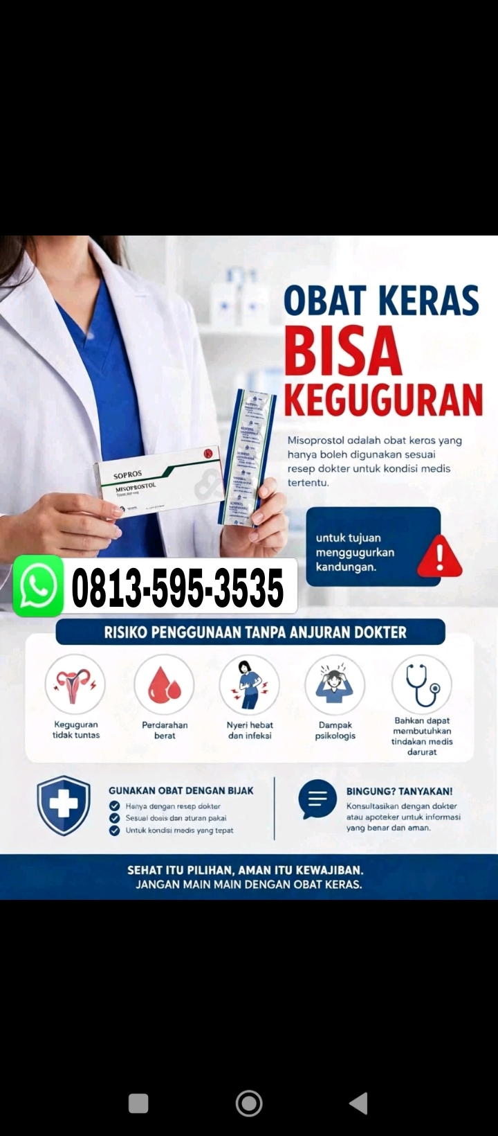 Jual Obat Aborsi Sabang (WA 0813-595-3535) Obat Cytotec Asli