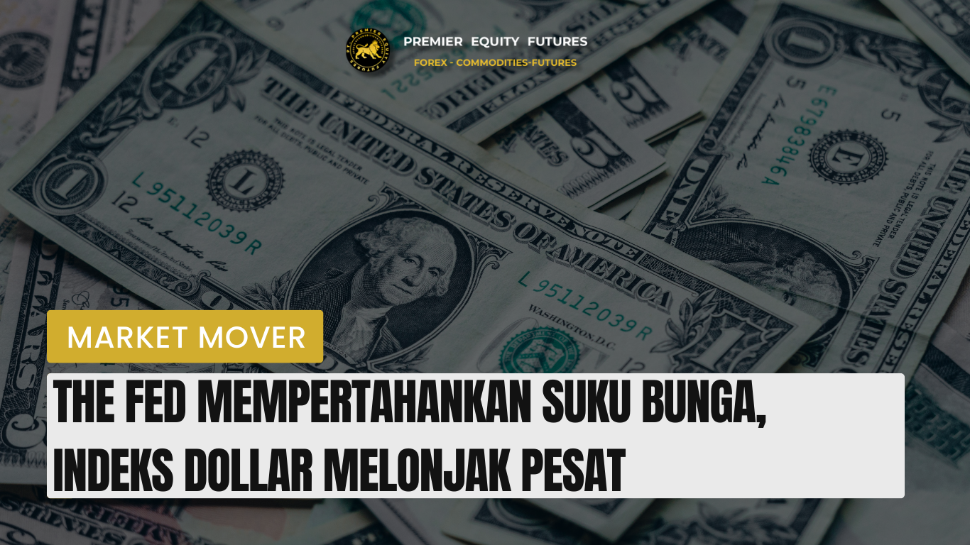 The Fed Mempertahankan Suku Bunga, Indeks Dollar Melonjak Pesat