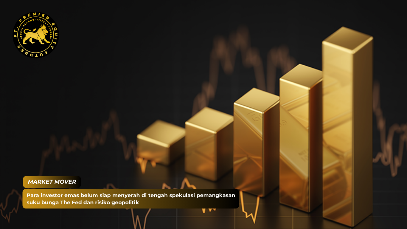 Para investor emas belum siap menyerah di tengah spekulasi pemangkasan suku bunga The Fed dan risiko geopolitik