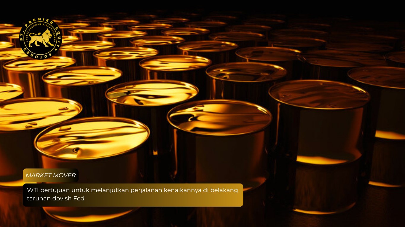 WTI bertujuan untuk melanjutkan perjalanan kenaikannya di belakang taruhan dovish Fed