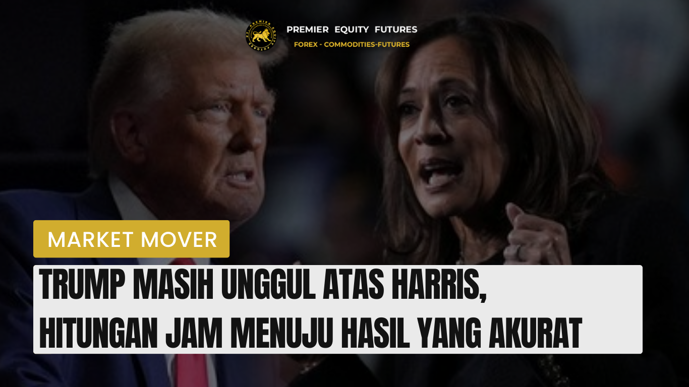 Trump Masih Unggul Atas Harris, Hitungan Jam Menuju Hasil yang Akurat