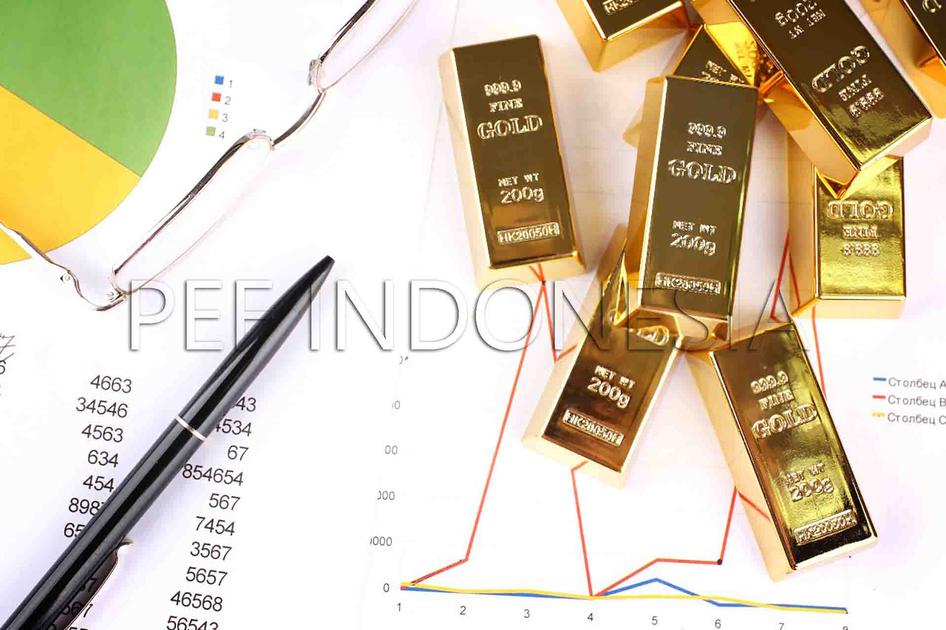 Harga emas bertahan stabil di atas level $2.400, kurang yakin meski USD melemah