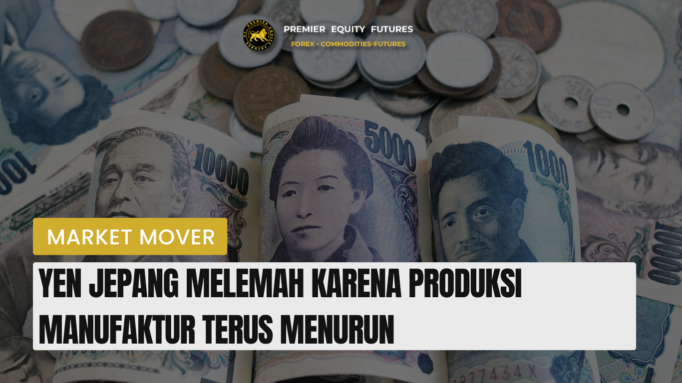 Yen Jepang Melemah karena Produksi Manufaktur Terus Menurun